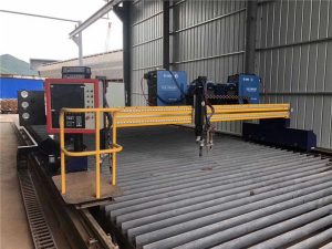 Máy cắt plasma CNC tự động Lái xe đôi 4m Span 15m Đường ray