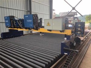 Máy cắt plasma đôi ổ trục CNC để cắt dây chuyền sản xuất dầm thép H