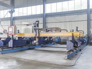 Gantry loại máy cắt tấm kim loại cnc tự động plasma và máy cắt ngọn lửa